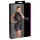 Cottelli Plus Size - Glänzendes Chiffon-Kleid (schwarz) - 3XL
