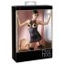 Abierta Fina - Gewagter Glanz - Minikleid (schwarz) - M