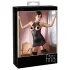 Abierta Fina - kühner Glanz - Minikleid (schwarz) - M