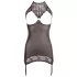 Abierta Fina - kühner Glanz - Minikleid (schwarz) - M