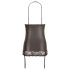 Abierta Fina - Gewagter Glanz - Minikleid (schwarz) - M