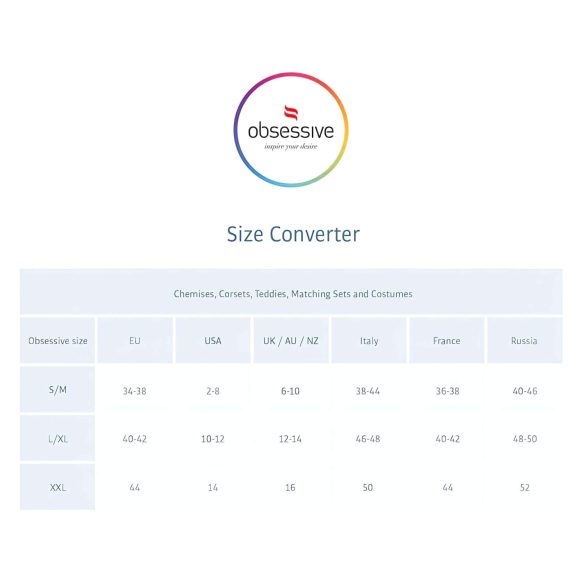 Obsessive Punker - transparente Minikleid und String (schwarz)