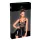 Noir - Lackkleid mit Netzdetail (Schwarz)