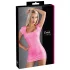 Cottelli Party - Glänzendes, kurzärmeliges Minikleid (Pink) - L
