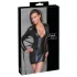 Cottelli Bondage - Glänzendes Kleid mit Fessel (schwarz)