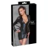 Cottelli Bondage - Glänzendes Kleid mit Fessel (schwarz) - M