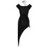 Cottelli Party - asymmetrisches Ringkleid (schwarz)