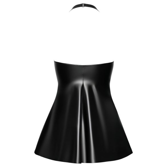 Noir - Minikleid mit Schlangenmuster (Schwarz)