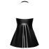 Noir - Minikleid mit Schlangenmuster (Schwarz) - M