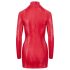 Cottelli - Schlangenhaut-Minikleid (rot) - M