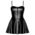 Noir Libido - Schwarzes, mattes Minikleid