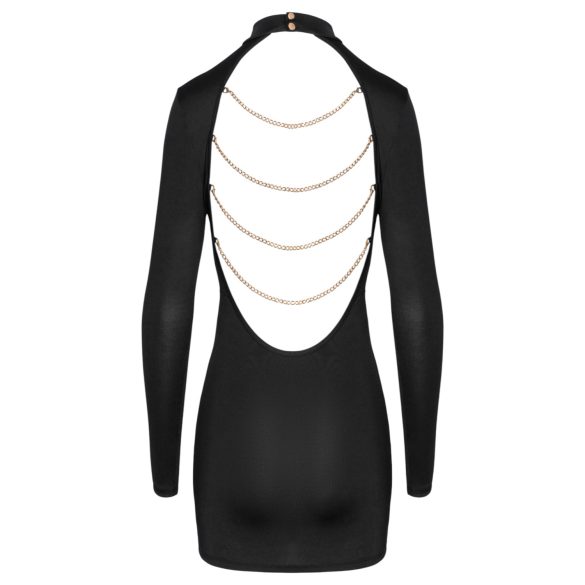 Cottelli - Rückenfreies Ketten-Minikleid (Schwarz) - M