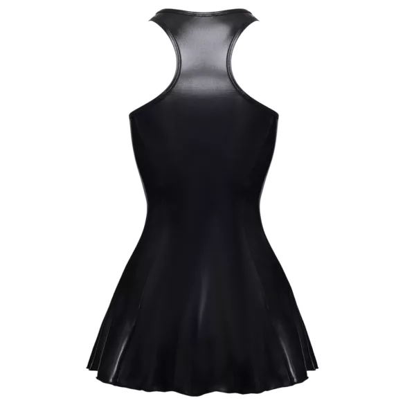 Cottelli - Minikleid in Lackoptik (schwarz)