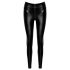 Noir - Glänzende Lange Hose (Schwarz) - L