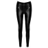 Noir - glänzende lange Hose (schwarz) - L