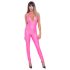 Cottelli Party – Overall mit tiefem Rückenausschnitt (Pink) - L