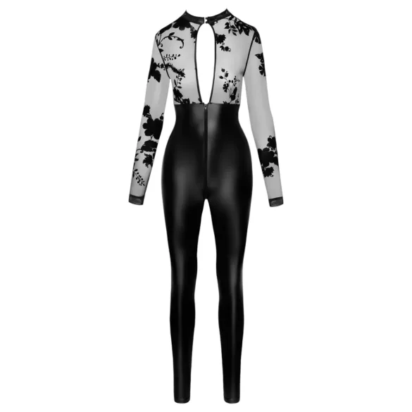 Noir - Overall mit Spitzenoberteil (schwarz) - L