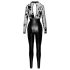 Noir - Overall mit Spitzentop (Schwarz) - L