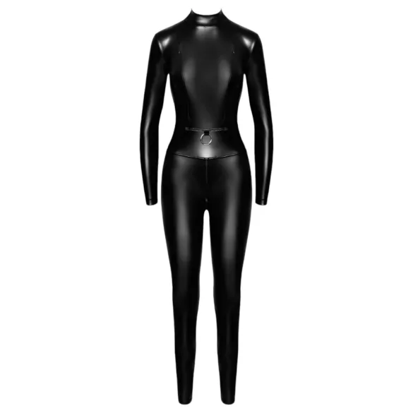 Noir - Reißverschluß-Overall (schwarz)