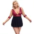 Cottelli Bondage Plus Size - Babydoll (rot)