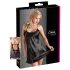 Cottelli - Satin-Nachthemd (schwarz) - XXL
