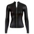 Cottelli - Glänzender Langarm-Body Damen (schwarz) - XL