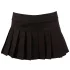 Cottelli - Gefalteter Minirock (schwarz) - L