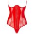 Black Level - rotes Vinylkorsett - M