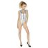 Black Level - Silberner Halsband-Body - M