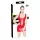 Black Level - Lack-Minidress mit Schnürung (Rot) - 2XL