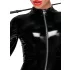 Noir - Reißverschluss-Overall, langärmelig (Schwarz) - XL