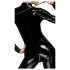 Noir - Reißverschluss-Overall, langärmelig (Schwarz) - XL