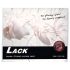 Lack-Bettlaken - 200x230cm (Weiß)