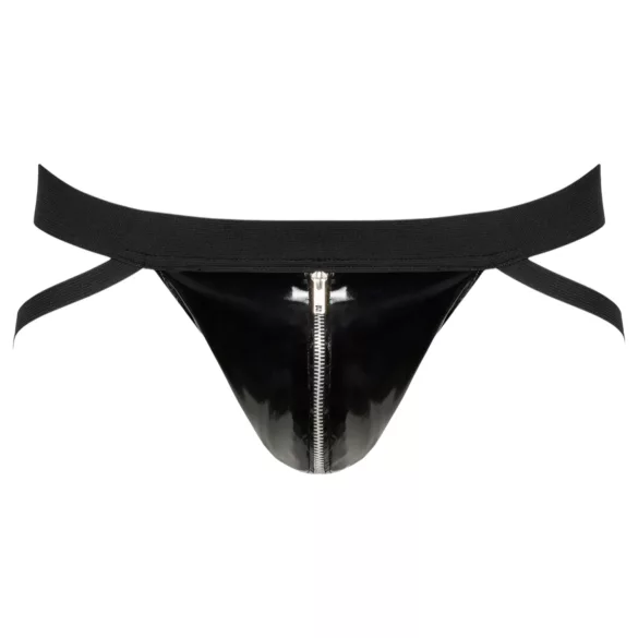Black Level – Jockstrap mit Reißverschluss (schwarz)