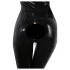LATEX - Langarm Damenoverall (schwarz) - L