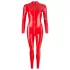LATEX - Langarm Damen Overall (Rot) - S