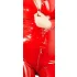 LATEX - Langarm Damen Overall (Rot) - S
