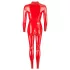 LATEX - Langarm Damen Overall (Rot) - M