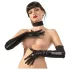 LATEX - lange unisex Handschuhe (schwarz) - L