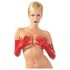 LATEX - lange, unisex Handschuhe (rot) - XL