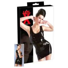 Late X ärmelloses Minikleid (schwarz) - S