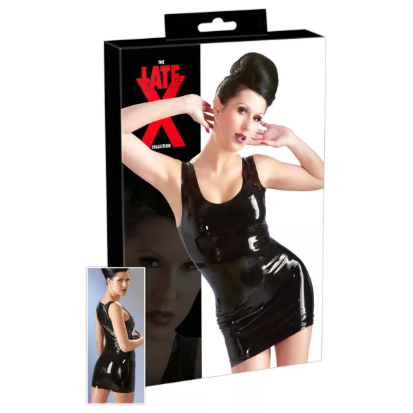 Late X ärmelloses Minikleid (schwarz) - M