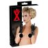 LATEX - kurze, unisex Handschuhe (schwarz) - L