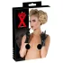 LATEX - Kurze Unisex-Handschuhe (schwarz) - L