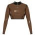 LATEX - transparenter Latex-Top (transparent-schwarz)