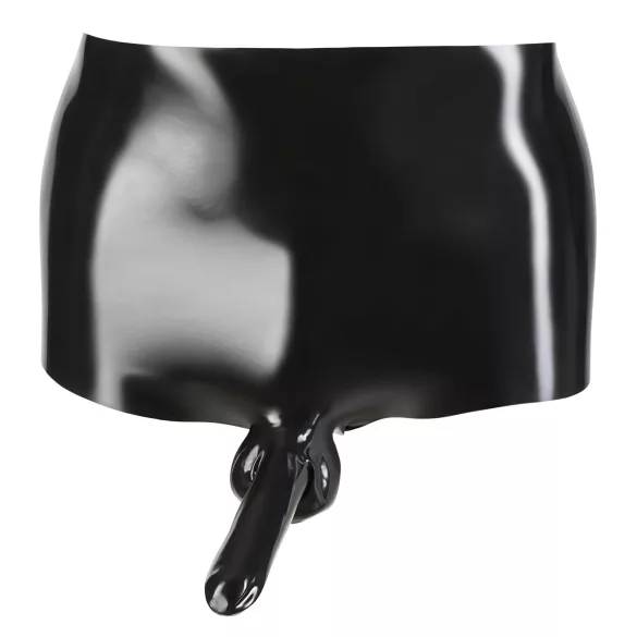 LATEX - Boxer + Penishülle (schwarz)