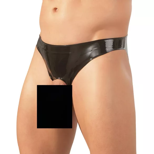 LATEX - Showmaster - Herren Slip - Schwarz (S-L)