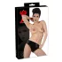 Latex Damen-Slip mit integriertem Dildo (schwarz) - L