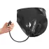 LATEX - Damen-Slip 2er mit pumpbarem Innen-Dildo (schwarz) - M