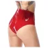 LATEX - Slip mit realistischem Dildo (rot)